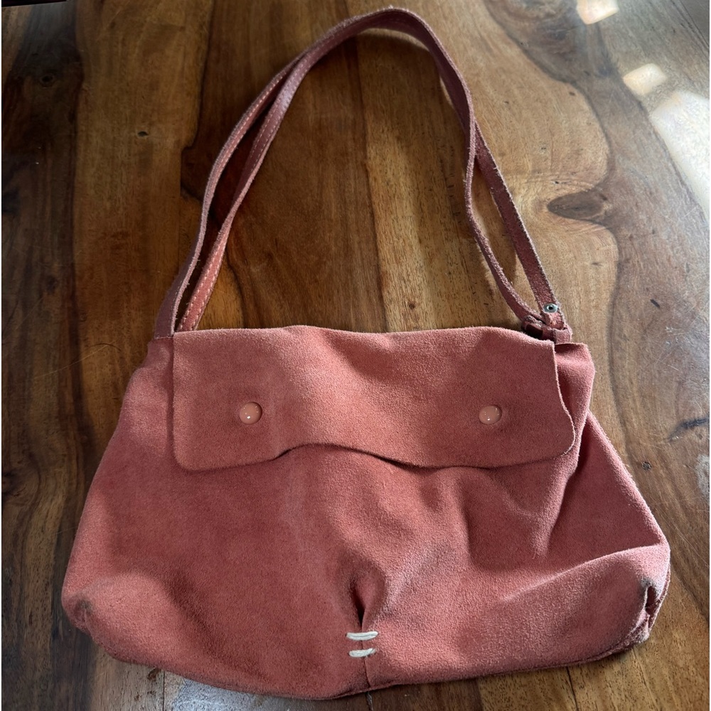 Pink Velvet Crossbody/ Shoulder Bag